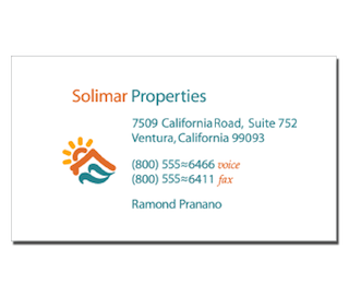 solimar properties business card by The Pen Rules